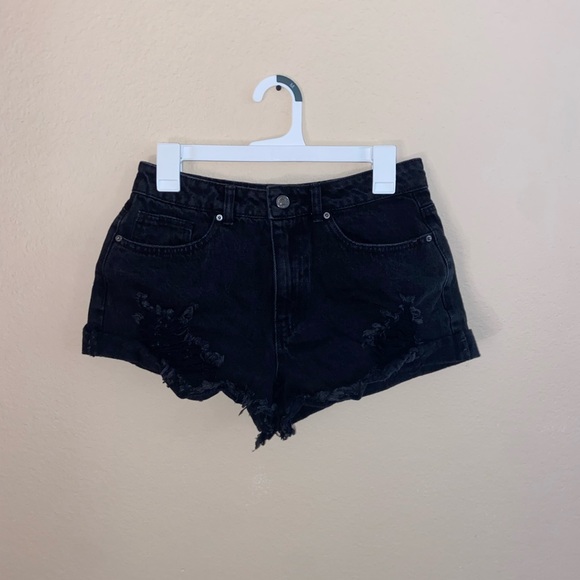 Forever 21 high rise short shorts beach vibes punk girly flirt fashion bottoms - Picture 3 of 13